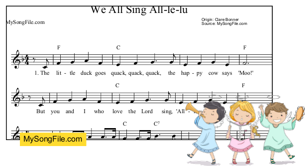 We All Sing All-le-lu