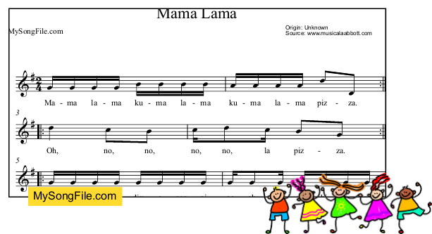 Ama Lama - Beth's Notes