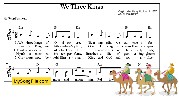 We Three Kings (E minor)