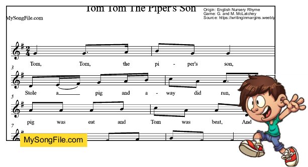 Tom Tom The Piper