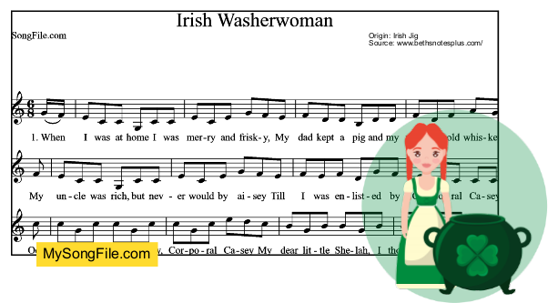 Irish Washerwoman (C Major)
