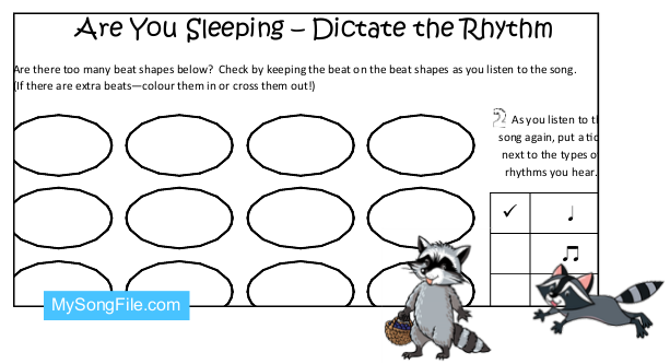 Are You Sleeping (Dictate the Rhythm)