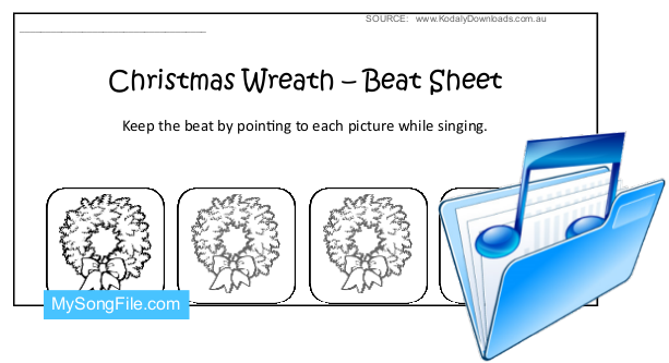 Christmas Wreath (Beat Sheet BaW)