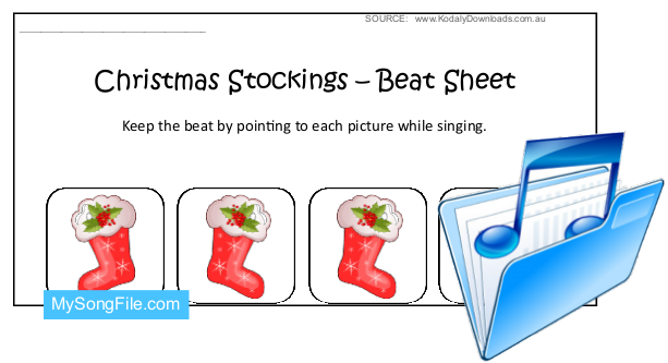 Christmas Stockings (Beat Sheet Colour)