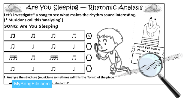 Are You Sleeping - Rhythmic Analysis