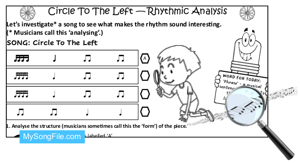 Circle To The Left - Rhythmic Analysis