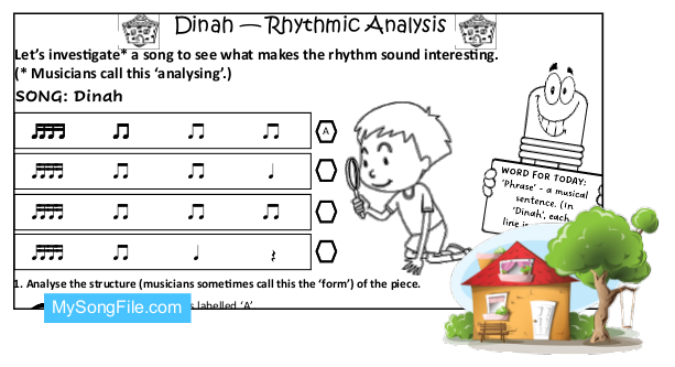Dinah - Rhythmic Analysis
