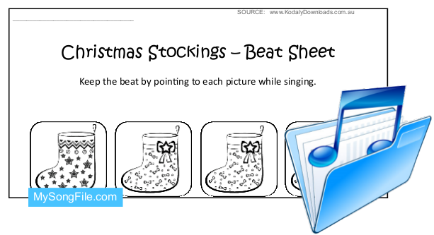 Christmas Stockings (Beat Sheet BaW)