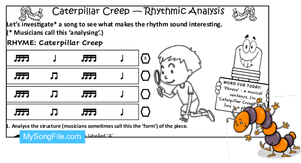 Caterpillar Creep - Rhythmic Analysis