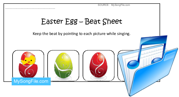 Easter Egg (Beat Sheet Green and Red)