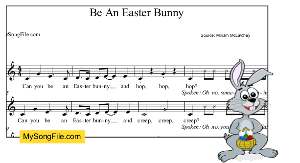 Be An Easter Bunny