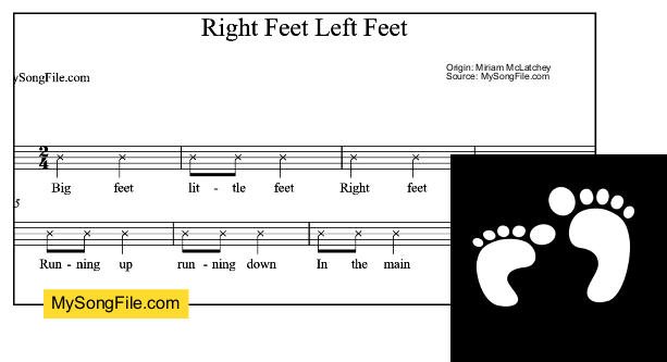 Right Feet Left Feet