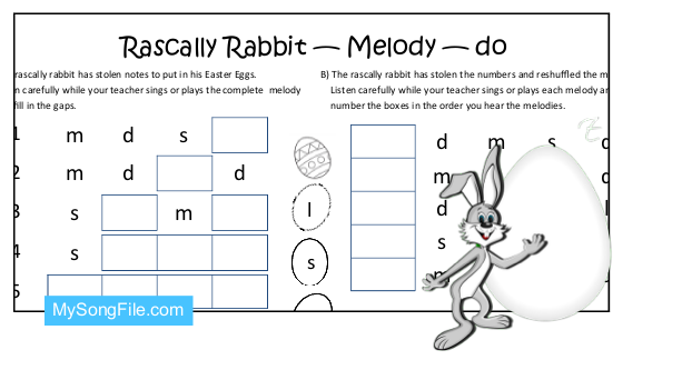 Easter do  (Melodic Dictation)