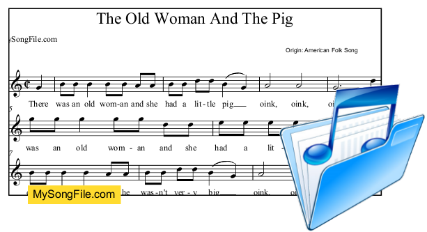 The Old Woman And The Pig