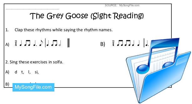 The Grey Goose (Sight Reading)
