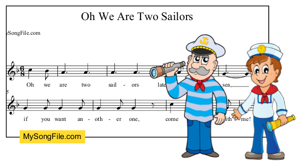 Oh We Are Two Sailors
