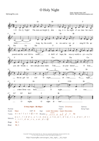 O Holy Night - Learn How to Sing Christmas Carols in Four Part Harmony