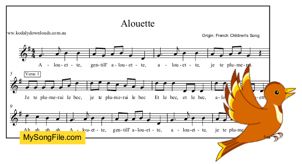 Alouette | My Song File